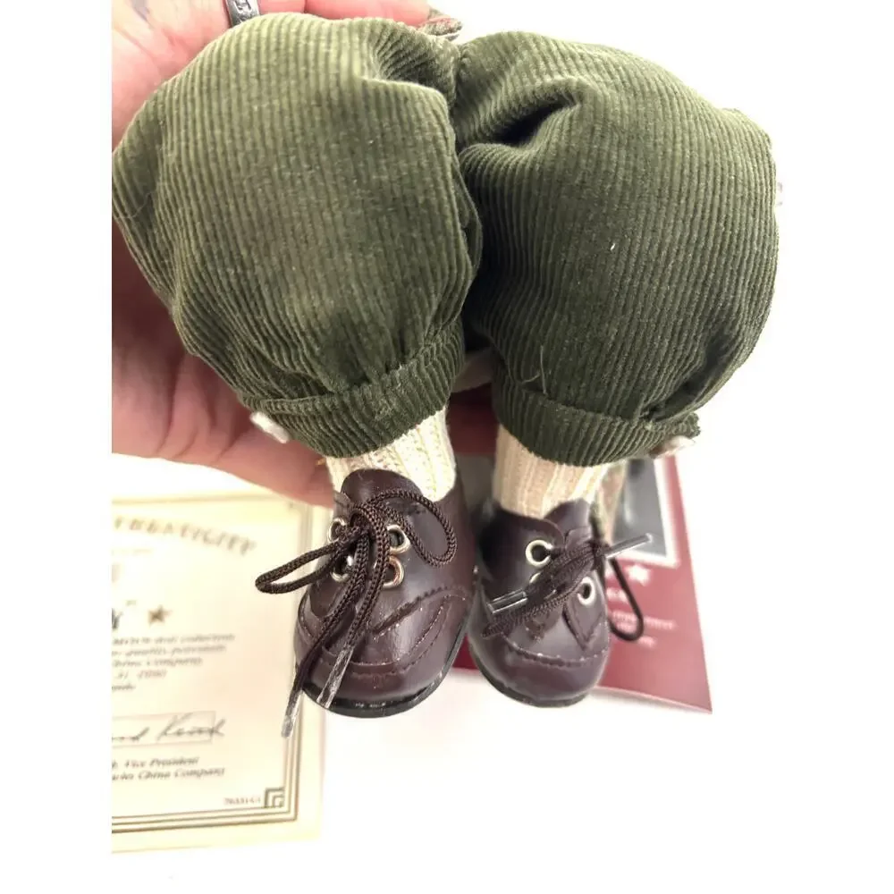 VTG Ashton Drake Porcelain Doll Little Sherlock Born to be Famous 1989 1st Issue